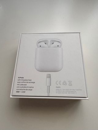 Airpods 2ª Gen Apple (Auriculares y Caja)