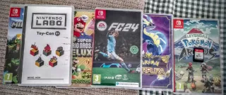 6 Juegos Nintendo Switch: Minecraft, Labo, Mario,