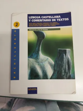 Lengua Castellana y Comentario de Texto 2