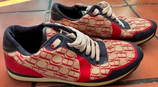 Zapatillas Carolina Herrera Beige y Rojo