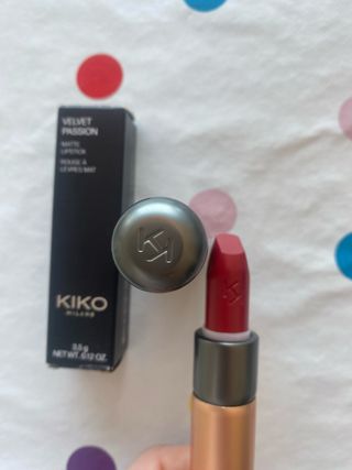 Pintalabios Kiko Milano Velvet Passion