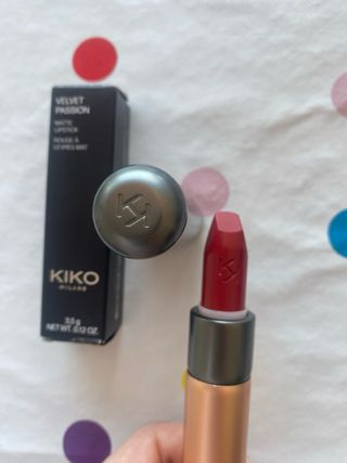 Pintalabios Kiko Milano Velvet Passion