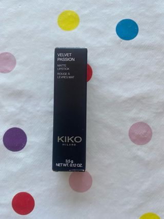 Pintalabios Kiko Milano Velvet Passion