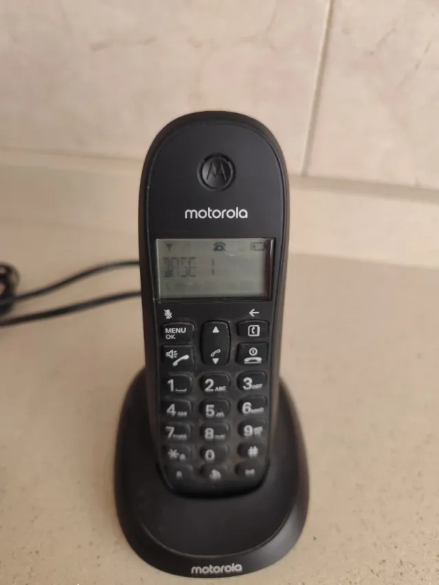 Teléfono Inalámbrico Motorola Negro C1001LB+