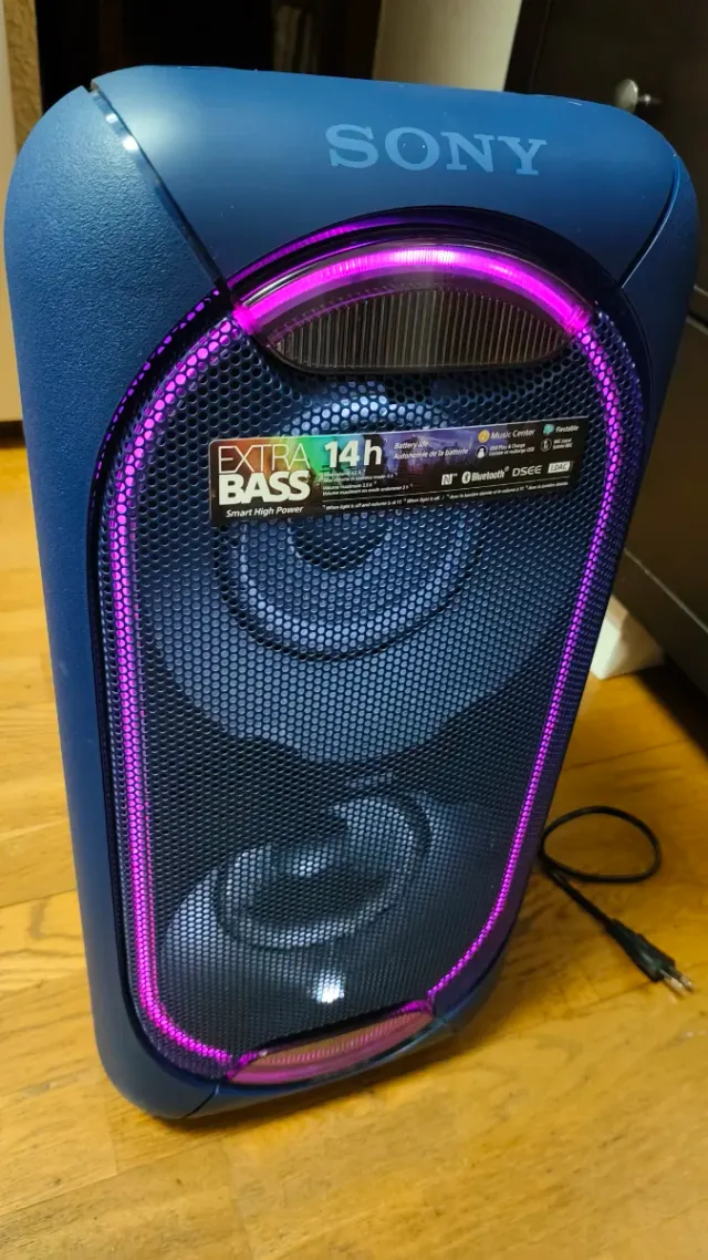 Altavoz Sony GTK-XB60 Azul