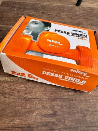 Juegos de Pesas Vinilo Softee 2x2.5Kg