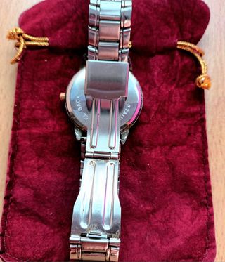 RELOJ 'MAREA' PLATEADO ACERO INOXIDABLE. Caballero