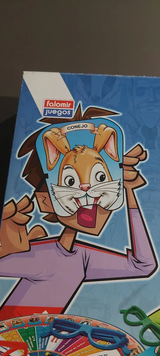 Juego de mesa ¿Qué soy yo? Máscaras Falomir