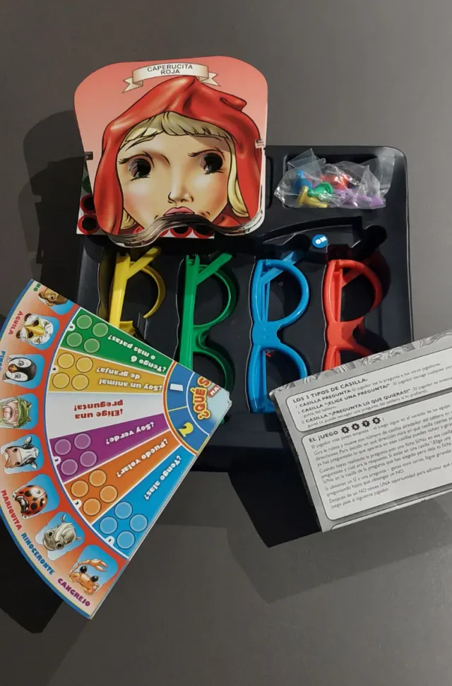 Juego de mesa ¿Qué soy yo? Máscaras Falomir