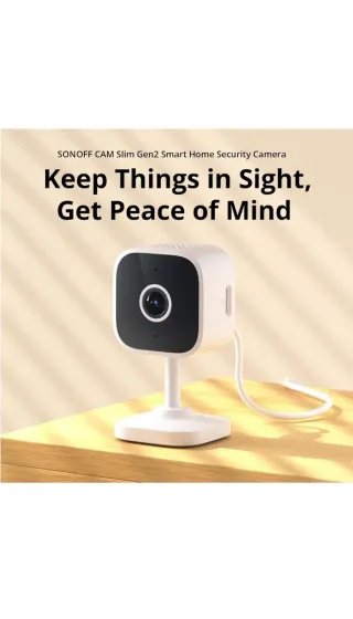 Sonoff CAM Slim Gen2 Cámara Seguridad Wi-Fi