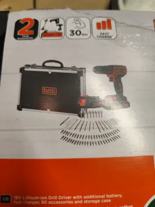 BLACK+DECKER  Destornillador Inalámbrico