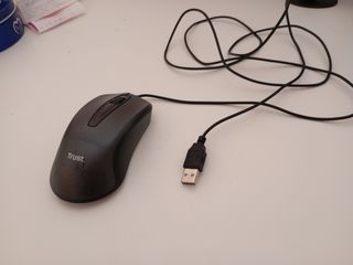 Ratón Trust USB Negro