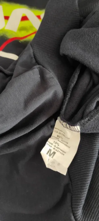 Felpa NASA donna nera multicolore