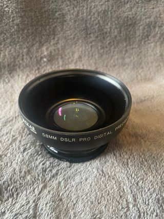 Lente Jackar 58mm Ojo de Pez + Macro