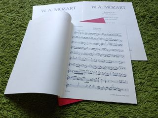 Partitura Mozart - Concierto en Re Mayor KV 271