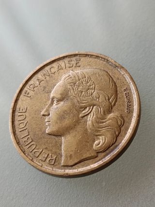 20 céntimos Francia 1952