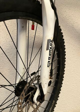 Bicicleta MTB Specialized HardRock Blanca de 26".