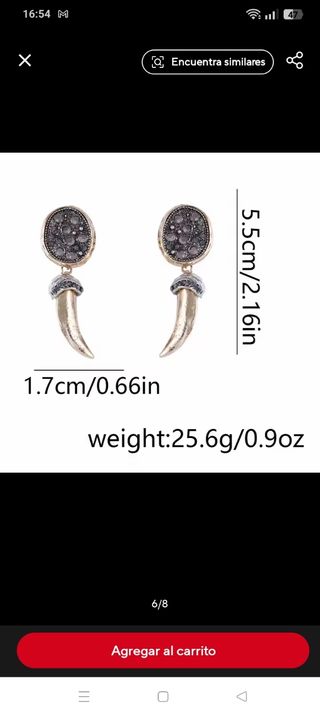 ✅Collar y pendientes vintage conjunto 2025
