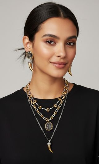 ✅Collar y pendientes vintage conjunto 2025
