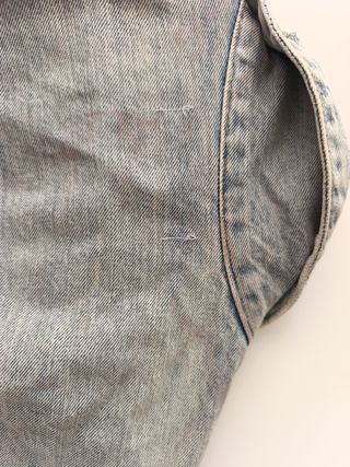 Chaqueta tejana H&M Coachella XL