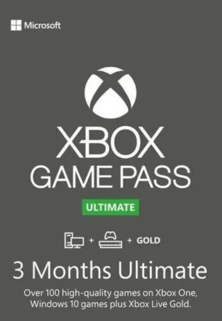 Clave Xbox Game Pass Ultimate 3 Meses (india)