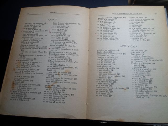 Libro Cocina Antiguo Sabores 1952 Ilustrado