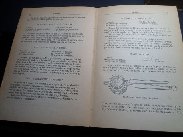 Libro Cocina Antiguo Sabores 1952 Ilustrado