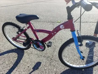 Bicicleta niña 20 morada