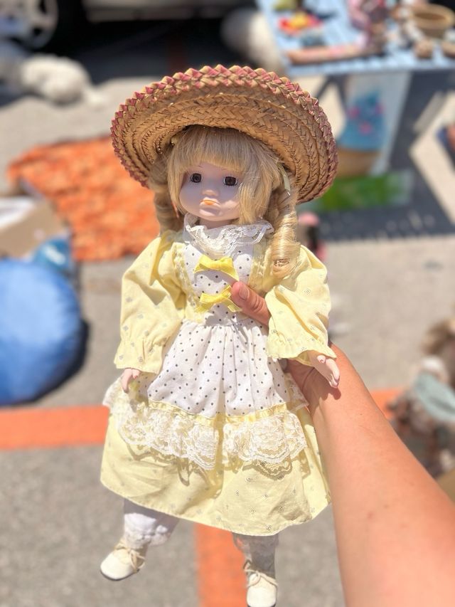 Muñecas de porcelana vintage