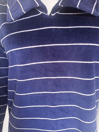 Vestido rayas azul y blanco