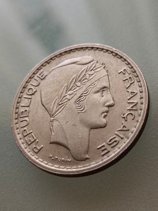 10 francos Francia 1949B