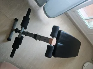 Banco de musculación negro
