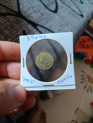 Moneda 5 Pesetas España 1992