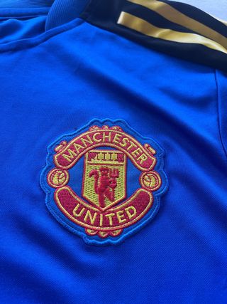 Chándal Manchester United Adidas Azul/Negro
