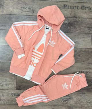 Conjuntos Adidas de 3 piezas para niñas