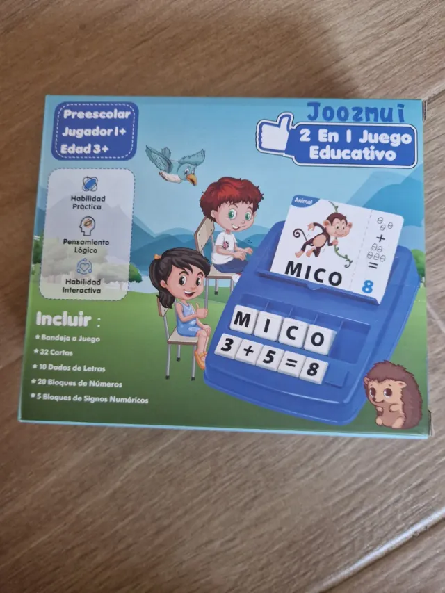 Juego Educativo Joozmui 2 en 1 Preescolar