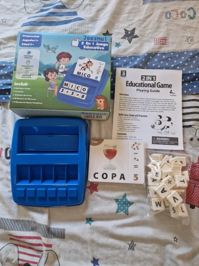 Juego Educativo Joozmui 2 en 1 Preescolar