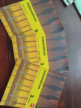 Libros Matemáticas 1-2-4 Trimestre 