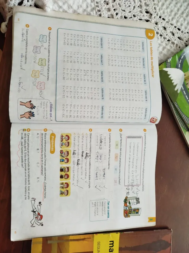 Libros Matemáticas 1-2-4 Trimestre