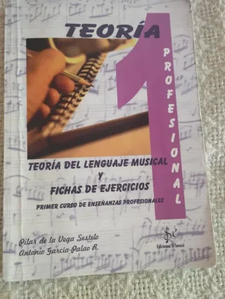 Libro Teoría del Lenguaje Musical 1º Profesional