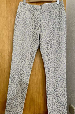 Leggings Animal Print Plata talla M