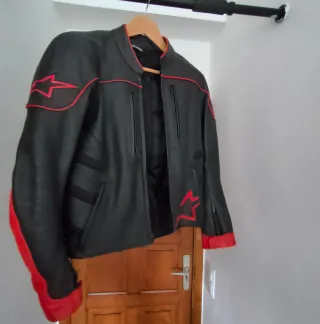 Chaqueta Alpinestars Cuero Motorista Protecciones