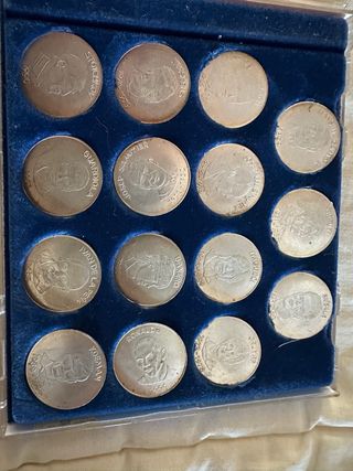 colección monedas del Barça