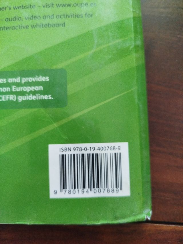 Libro de Inglés