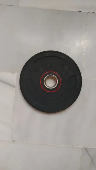 Disco de pesas 2.5kg (uno solo)