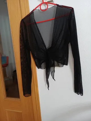 Vestido Antea Negro y Blanco manga corta con forro