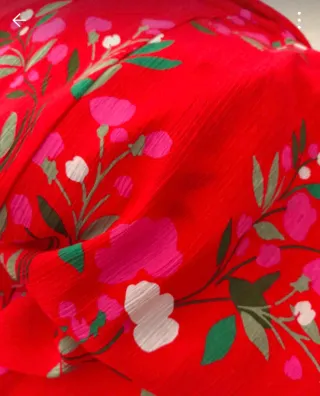 Vestido kimono Zara estampado floral