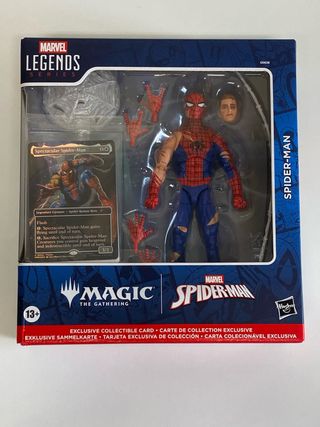 BATTLEDAMAGED SPIDERMAN MARVEL LEGENDS MAGIC