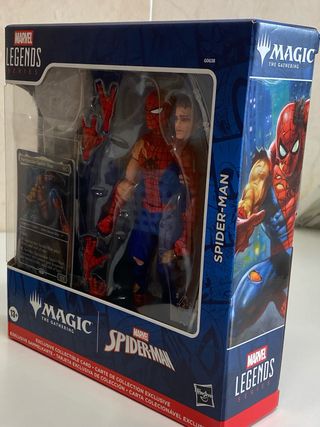 BATTLEDAMAGED SPIDERMAN MARVEL LEGENDS MAGIC