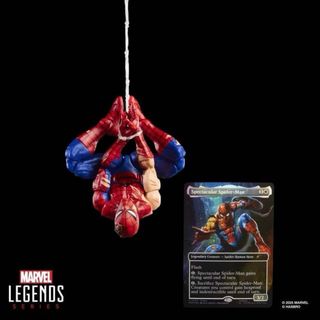 BATTLEDAMAGED SPIDERMAN MARVEL LEGENDS MAGIC